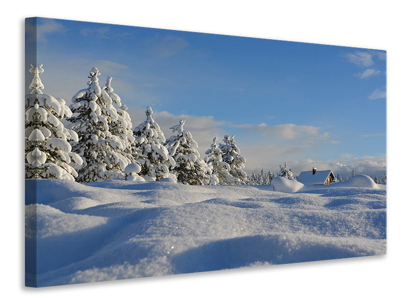 3-piece-canvas-print-beautiful-snow-landscape