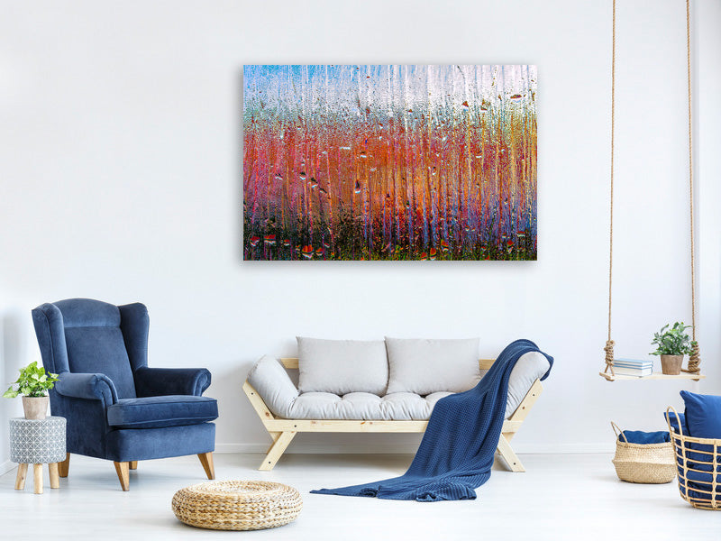 4-piece-canvas-print-behind-glass
