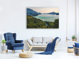 4-piece-canvas-print-best-view-of-the-mountain-lake