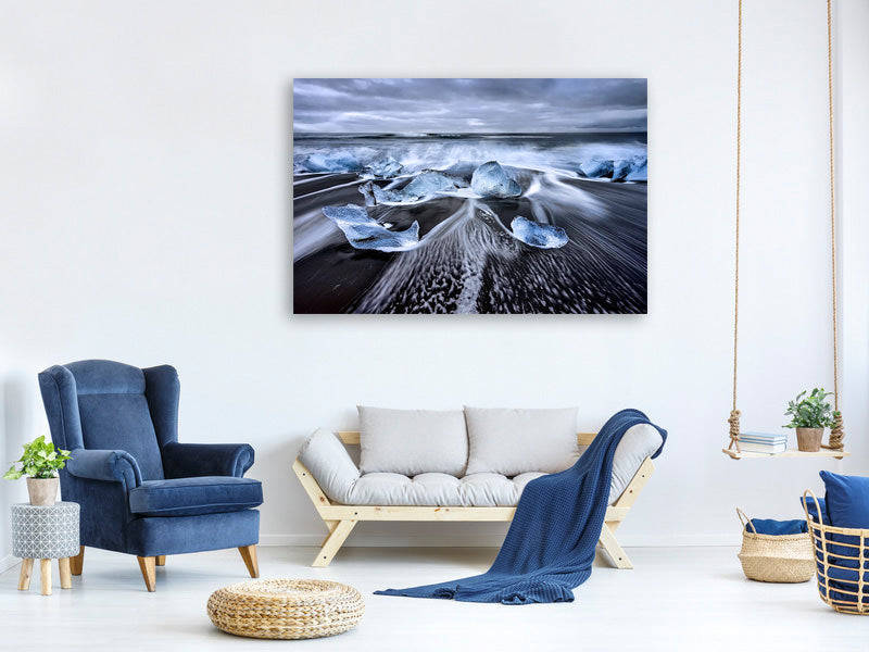 5-piece-canvas-print-blue-diamonds