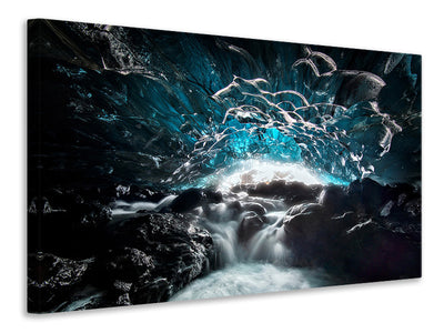 modern-3-piece-canvas-print-blue-glacier-cave