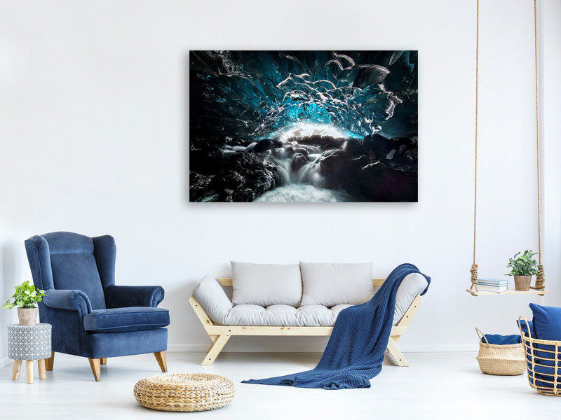 5-piece-canvas-print-blue-glacier-cave