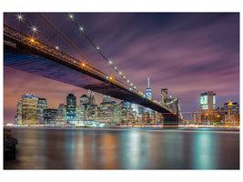 panoramic-3-piece-canvas-print-brooklyn-bridge-at-night-ii