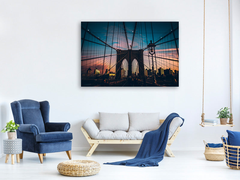 3-piece-canvas-print-brooklyn-bridge-in-the-evening-light