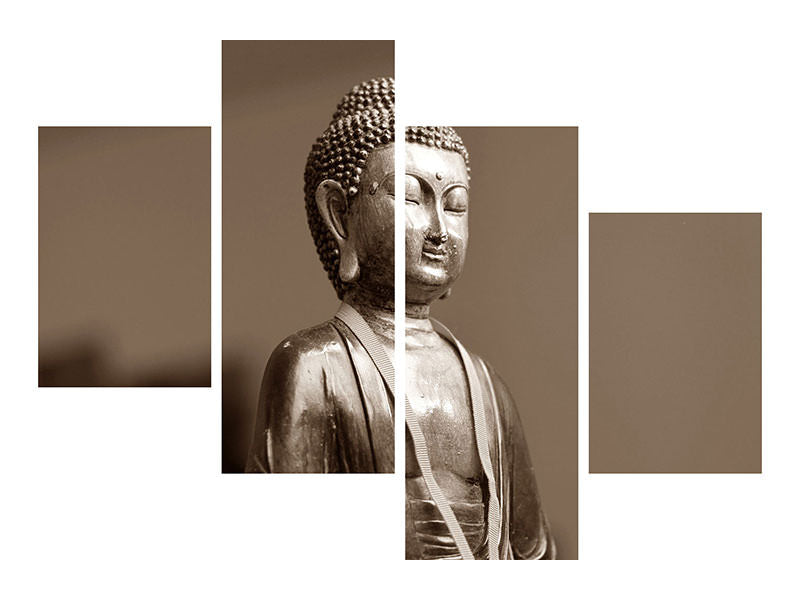 5-piece-canvas-print-buddha-in-meditation-xl