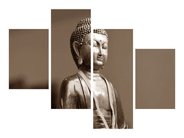 4-piece-canvas-print-buddha-in-meditation-xl