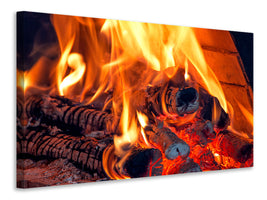 panoramic-3-piece-canvas-print-campfire