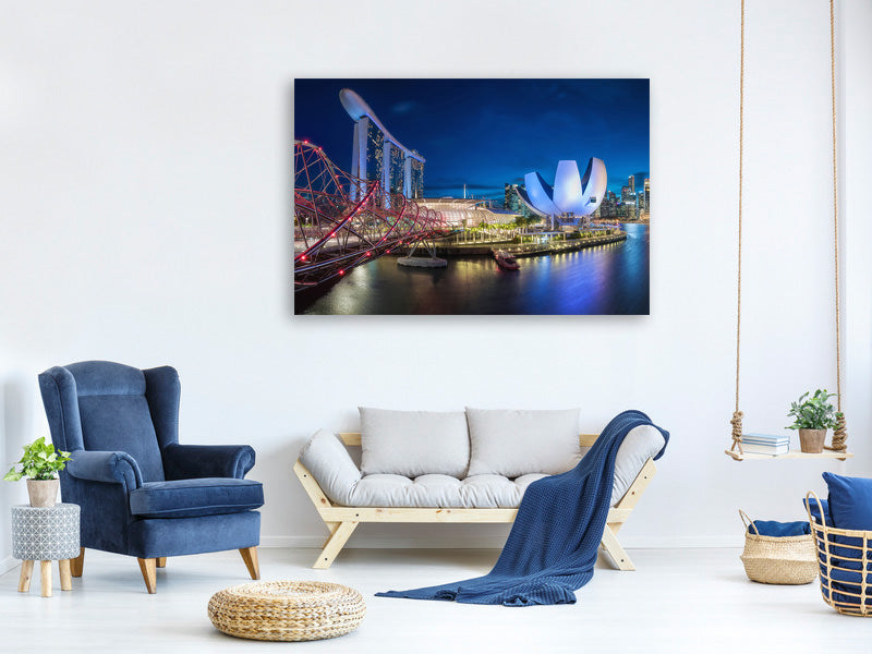 canvas-print-singapore-marina-bay-panorama