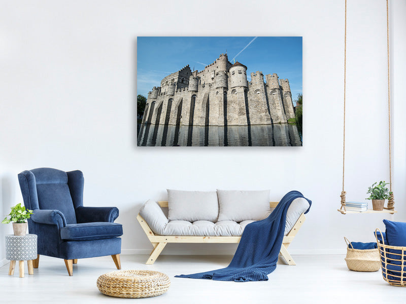 3-piece-canvas-print-castle-gravensteen