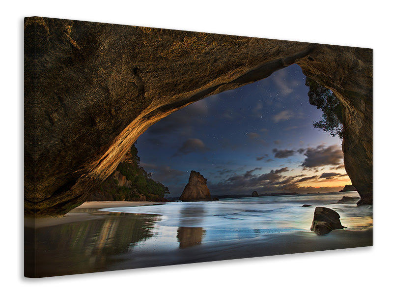 modern-4-piece-canvas-print-cathedral-cove