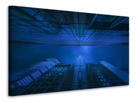 panoramic-3-piece-canvas-print-chrysler-in-blue