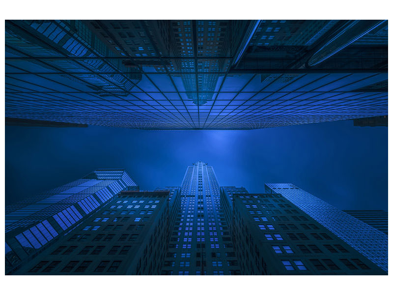 5-piece-canvas-print-chrysler-in-blue