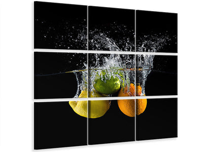 4-piece-canvas-print-citrus-splash