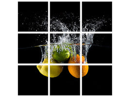 4-piece-canvas-print-citrus-splash