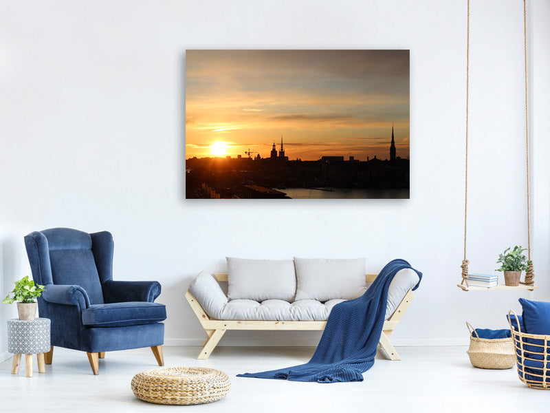 3-piece-canvas-print-city-in-the-evening-light