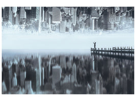 modern-4-piece-canvas-print-city-of-mirror