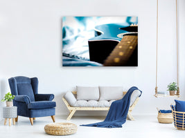 panoramic-3-piece-canvas-print-close-up-guitar