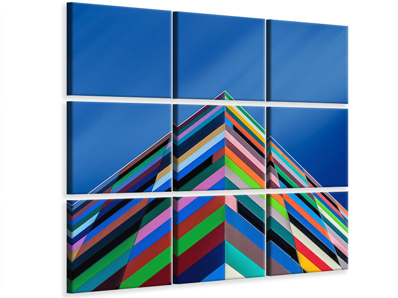 canvas-print-color-pyramid
