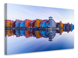 panoramic-3-piece-canvas-print-colored-homes