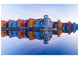 panoramic-3-piece-canvas-print-colored-homes