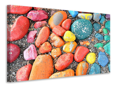 panoramic-canvas-print-colorful-stones