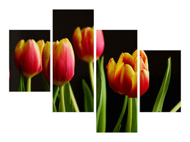 3-piece-canvas-print-colorful-tulips