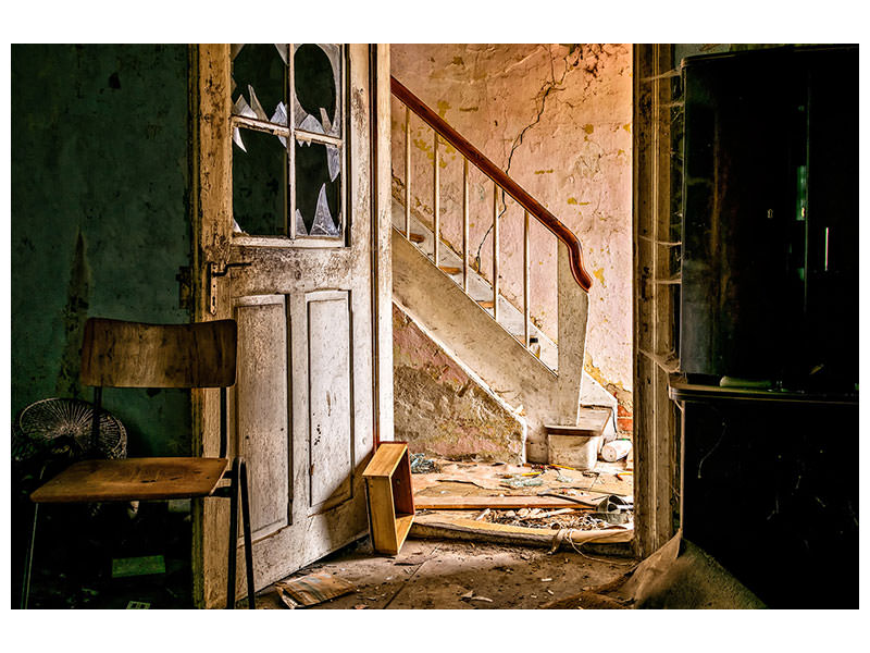 4-piece-canvas-print-crumbled-stairs