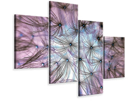 panoramic-3-piece-canvas-print-dandelion-in-the-light-play