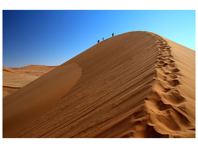 3-piece-canvas-print-desert-hike-in-namibia