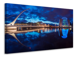 4-piece-canvas-print-dublin-samuel-beckett-bridge