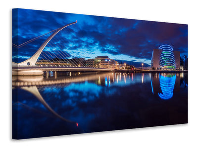 3-piece-canvas-print-dublin-samuel-beckett-bridge