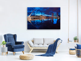 5-piece-canvas-print-dublin-samuel-beckett-bridge