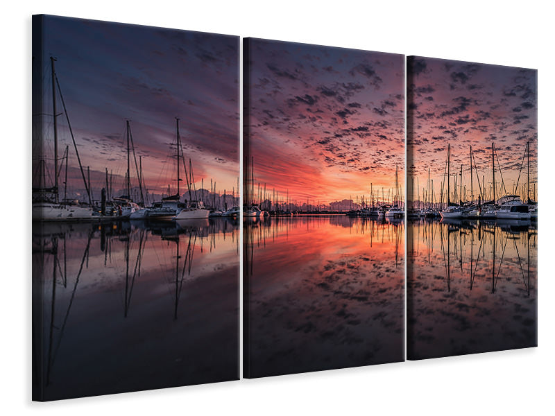 panoramic-canvas-print-evening-mood-in-the-harbor
