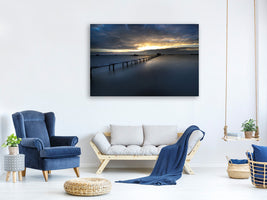 panoramic-3-piece-canvas-print-evening-mood-on-the-long-jetty
