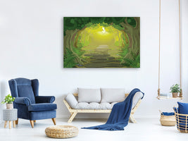 4-piece-canvas-print-fairy-tales-forest