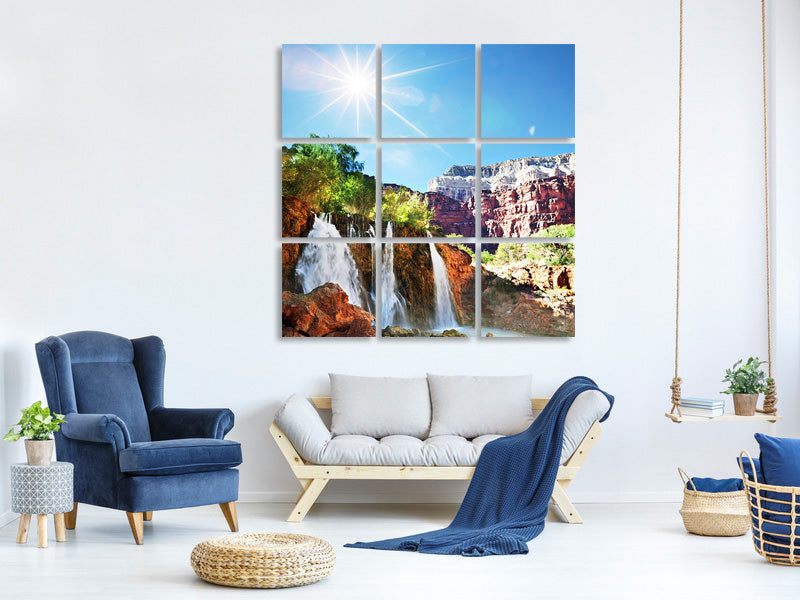 canvas-print-fantastic-waterfall