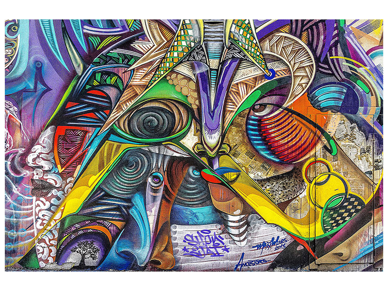 3-piece-canvas-print-fantasy-graffiti