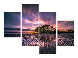 4-piece-canvas-print-fascinating-landscape-by-the-sea