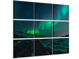 4-piece-canvas-print-fascination-northern-lights