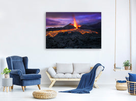 modern-4-piece-canvas-print-fire-at-blue-hour
