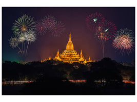 panoramic-canvas-print-fireworks-at-the-temple
