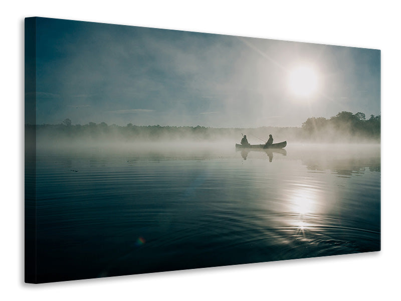 3-piece-canvas-print-fisherman-in-the-sunrise