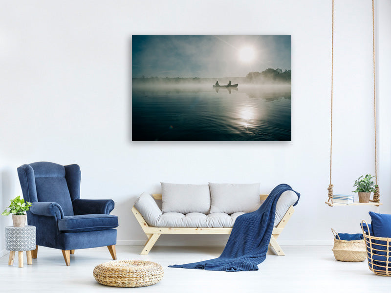3-piece-canvas-print-fisherman-in-the-sunrise