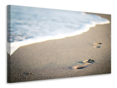 4-piece-canvas-print-footprints-in-the-sand-on-the-beach