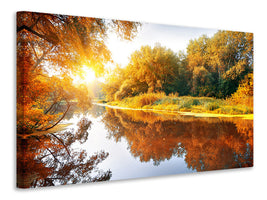 modern-4-piece-canvas-print-forest-reflection-in-water