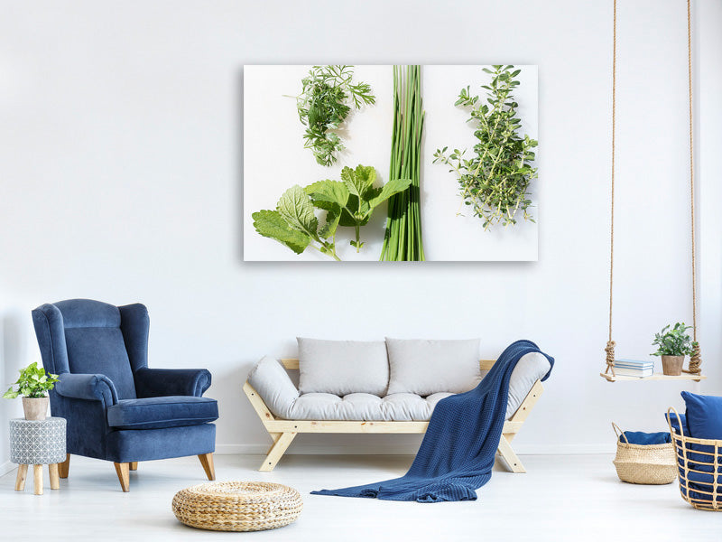 5-piece-canvas-print-fresh-herbs