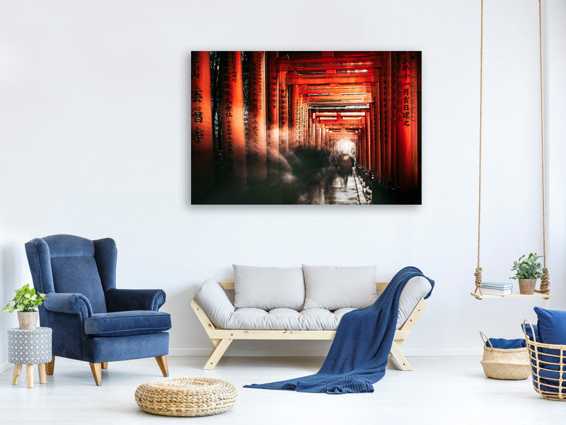 panoramic-3-piece-canvas-print-fushimi-inari-shrine