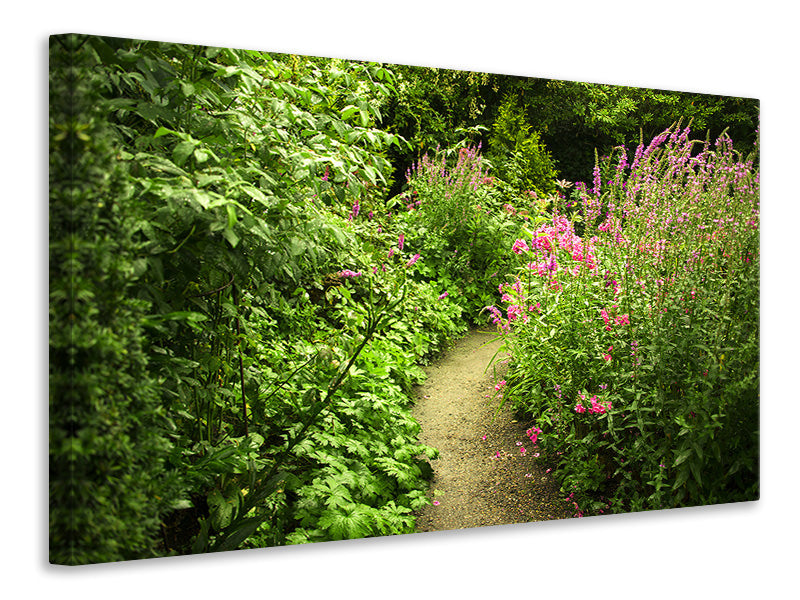 5-piece-canvas-print-garden-path