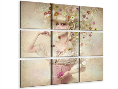 canvas-print-girl-of-the-flower-garden-ii