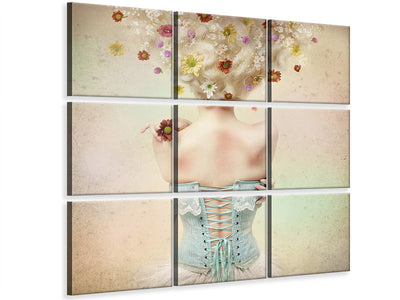 4-piece-canvas-print-girl-of-the-flower-garden